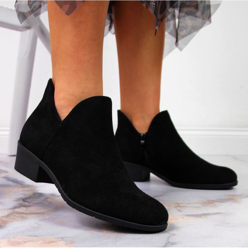 Mustat Filippo W PAW319A harjakattoiset saappaat 2