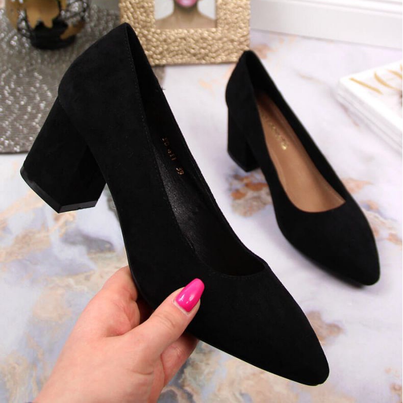 Pumps korkokengät Sergio Leone W SK358A musta 1