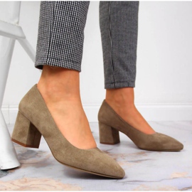 Pumps korkokengät Sergio Leone W SK358B beige 2