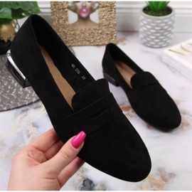 Mustat Sergio Leone W SK359 mokasiinikengät 1