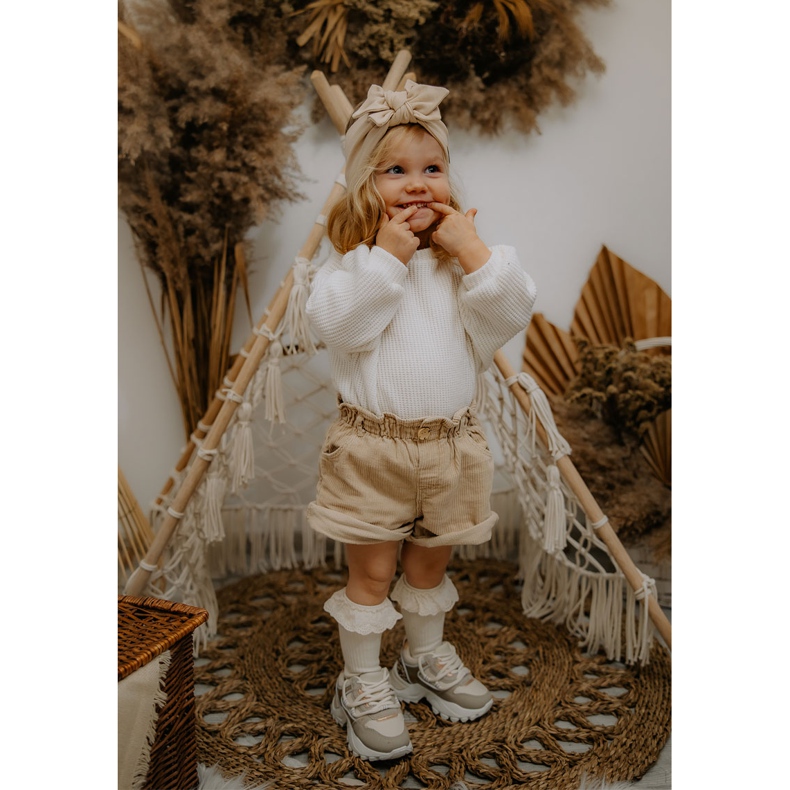 Lasten urheilukengät Tennarit Beige Rommie 1