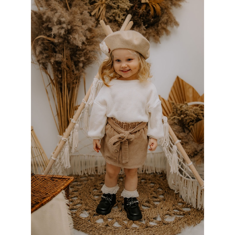 FR1 Lasten saappaat lämmitetyt turkista Black Flossie musta 2