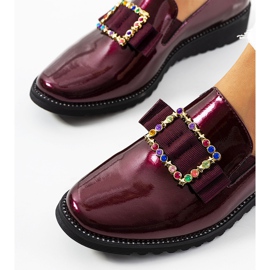 Burgundyksi lakatut Kalma kengät punainen 1