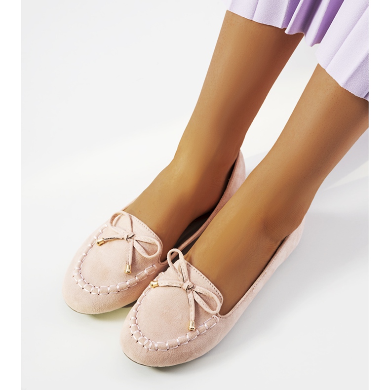 Santoron vaaleanpunaiset naisten mokasiinit vaaleanpunainen 1 Santoron vaaleanpunaiset naisten mokasiinit vaaleanpunainen 1