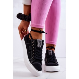 Naisten tennarit Big Star JJ274098 Mustat tennarit 1