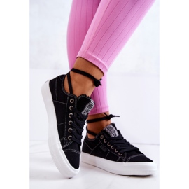 Naisten tennarit Big Star JJ274098 Mustat tennarit 2