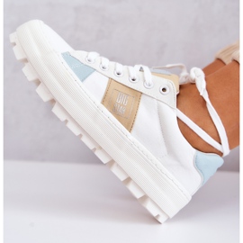 Naisten tennarit Big Star JJ274480 Valkoinen 1