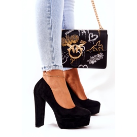 WS1 Mokkanahkapumput mustalla Bemiso-alustalla 3