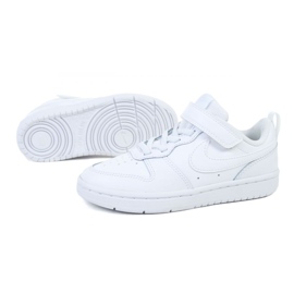 Nike Court Borough Low 2 Jr BQ5451-100 valkoinen 1
