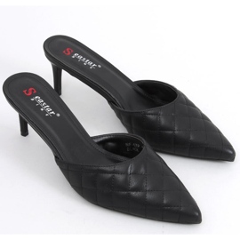 Tikatut korkkarit Gloria Black musta 2