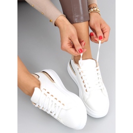 Silvia WH / BEIGE naisten tennarit valkoinen 1