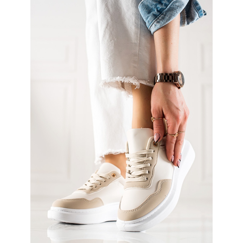 BUONAROTTI Muodikkaat urheilukengät tennarit beige 1