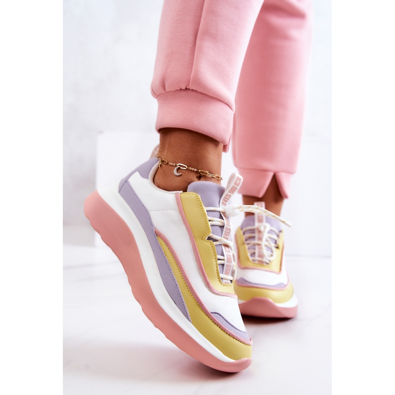 Urheilukengät Tennarit Big Star JJ274A511 Monivärinen valkoinen 1