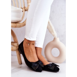 PE1 Klassinen musta Grayson Bow Ballerina 1