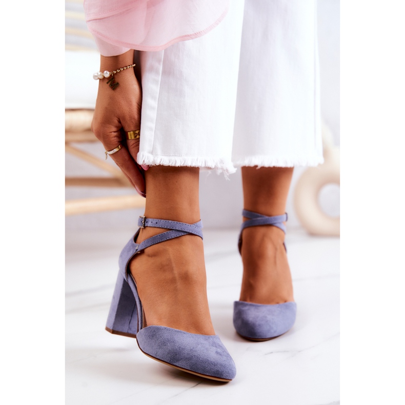 Mokkapumput pilarissa Sergio Leone SK851 Sininen 1