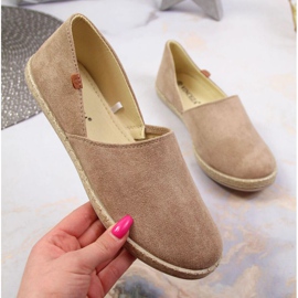 Espadrillit Vinceza W JAN82B beige-leikkauksella 1