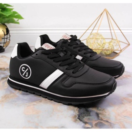 Cross Jeans W JJ2R4023C mustat urheilukengät 2