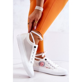 Naisten tennarit Big Star JJ274A253 Valkoiset tennarit valkoinen 2