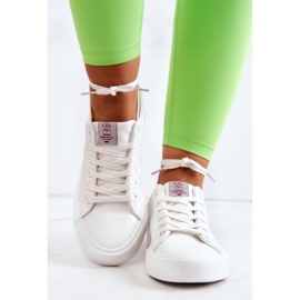 Cross Jeans Naisten matalat tennarit Cross-farkut JJ2R4053C Valkoinen 2