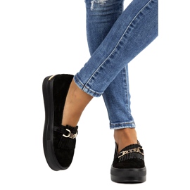 Lordsy naisten nahkakengät Filippo DP3532 / 22 Musta 1