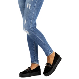 Lordsy naisten nahkakengät Filippo DP3532 / 22 Musta 3