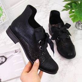 Kevään harjakattoiset saappaat Jezzi W JEZ319A mustat 1