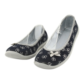 Befado lasten ballerinat rusetilla 980Y097 musta 2