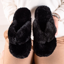 TRENDI Turkisvarvastossut musta 1