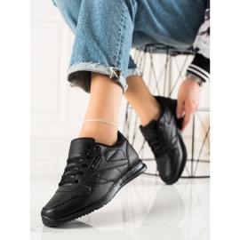 TRENDI Klassiset urheilukengät musta 1