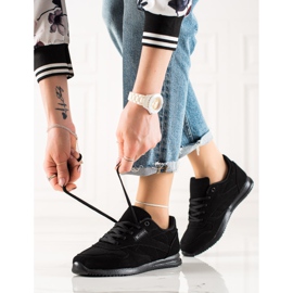 TRENDI Klassiset urheilukengät musta 2