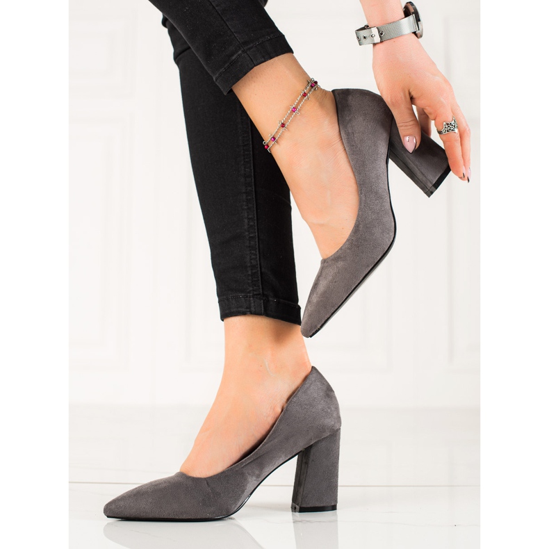 Bestelle Mokka pumput pilari harmaa 1