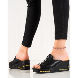 VINCEZA Wedge -sandaalit musta 1