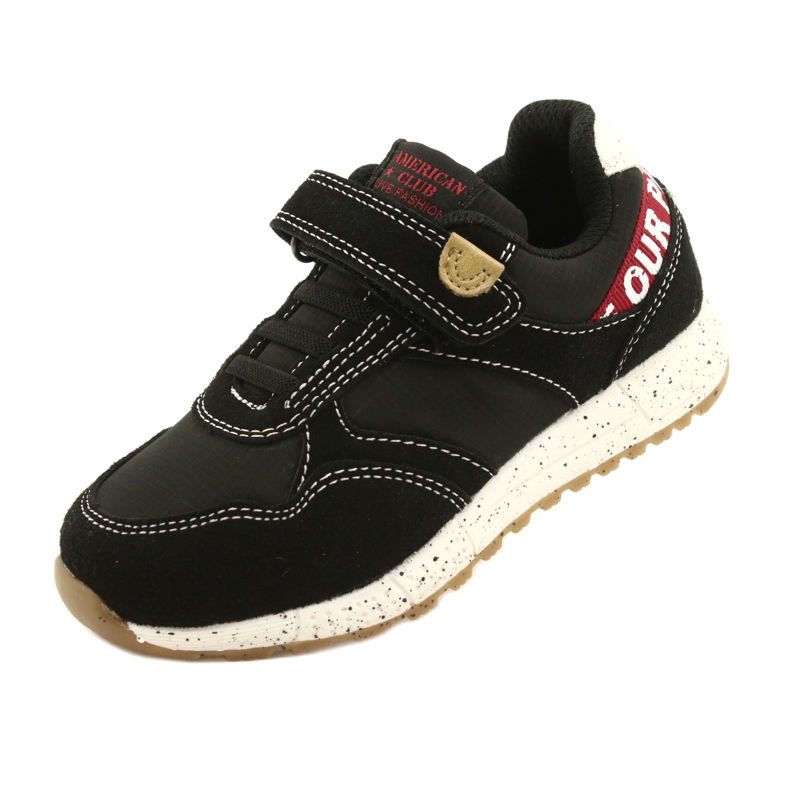 American Club American Velcro urheilukengät ES86/22 mustat 4