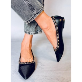 Balerinat ketjulla Sabina Black musta 2