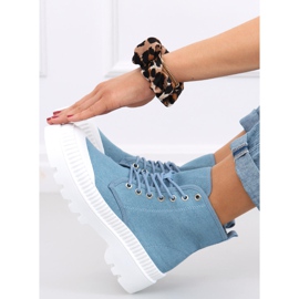 Costa Blue nilkkakorkeiset vaelluslenkkarit sininen 1