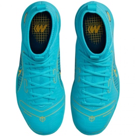 Nike Mercurial Superfly 8 Academy Ic Jr DJ2860 484 jalkapallokengät sininen sininen 1