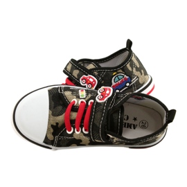 American Club Amerikkalaiset lenkkarit lasten kengät nahka sisäosa TEN54 / 22 Moro beige musta 4