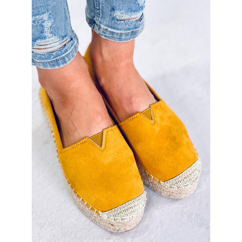 Pilar Yellow naisten espadrillit keltainen 2