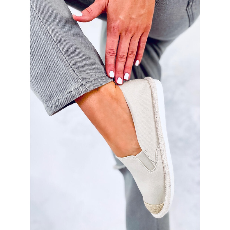 Alba Beige naisten espadrillit 2