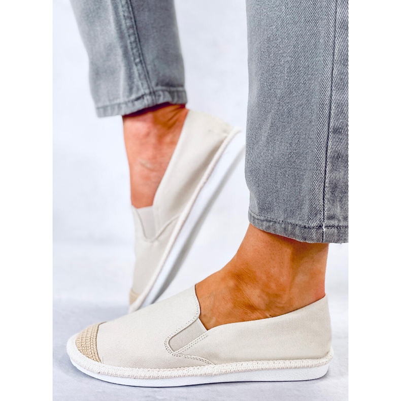 Alba Beige naisten espadrillit 1