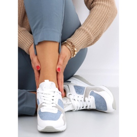 Adan Blue wedge -urheilukengät sininen monivärinen 1