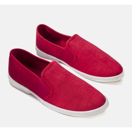 Alfro miesten punaiset lenkkarit punainen 1