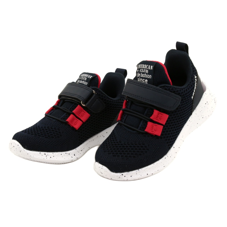 American Club RD13/22 Velcro urheilukengät, tummansininen 2
