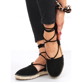 Arely Black naisten espadrillit musta 1