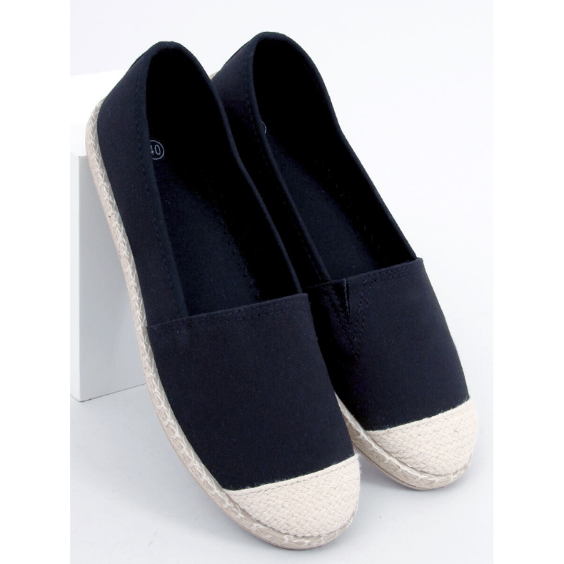 Casto Black naisten espadrillit musta 1