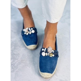 Lola Blue espadrillit kuorilla sininen 2