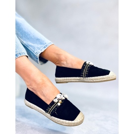 Lola Black Espadrilles kuorilla musta 2
