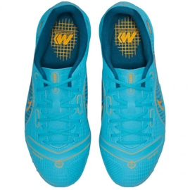 Nike Mercurial Vapor 14 Academy Tf Jr DJ2863 484 jalkapallokengät sininen sininen 1