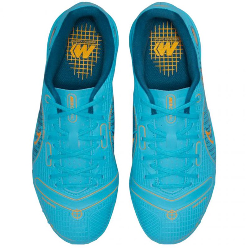 Nike Mercurial Vapor 14 Academy Tf Jr DJ2863 484 jalkapallokengät sininen sininen 1