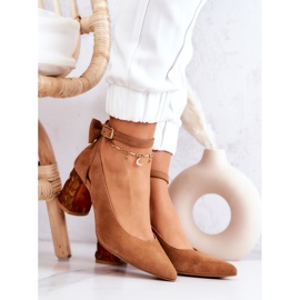 Mokkapumput rusetilla Maciejka 05059-29 Ruskea 1